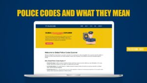 Police Codes and What They Mean