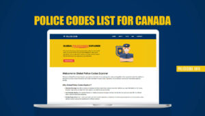 Police Codes List for Canada