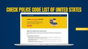Check Police code list of United States