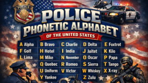 Police Phonetic Alphabet Of The United States