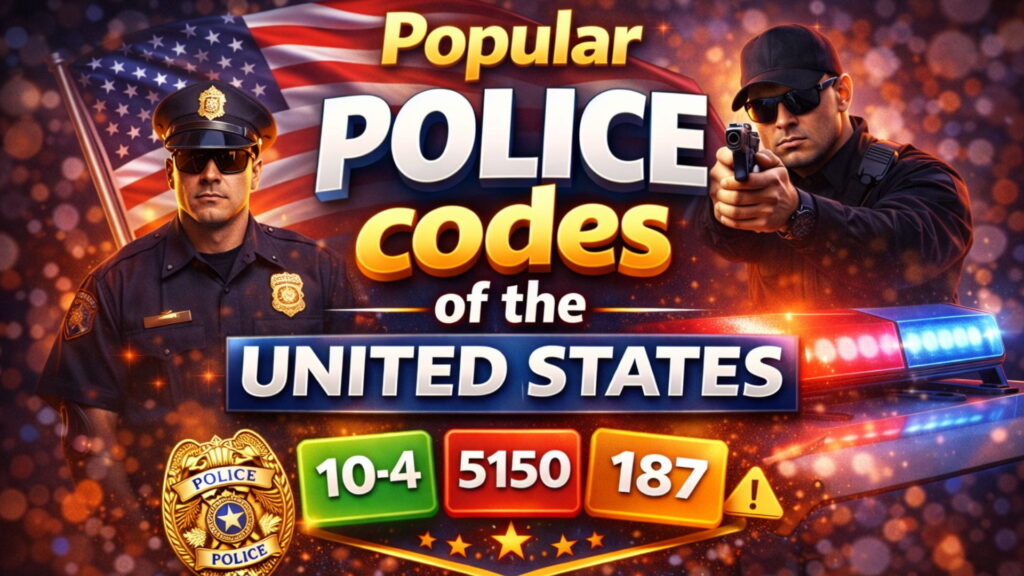 Popular Police Codes Of The United States