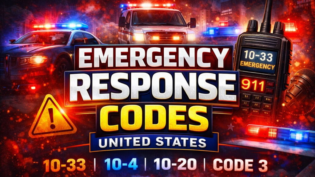 Emergency Response Codes of the United States