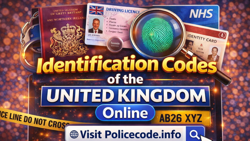 Identification Codes of the United Kingdom Online