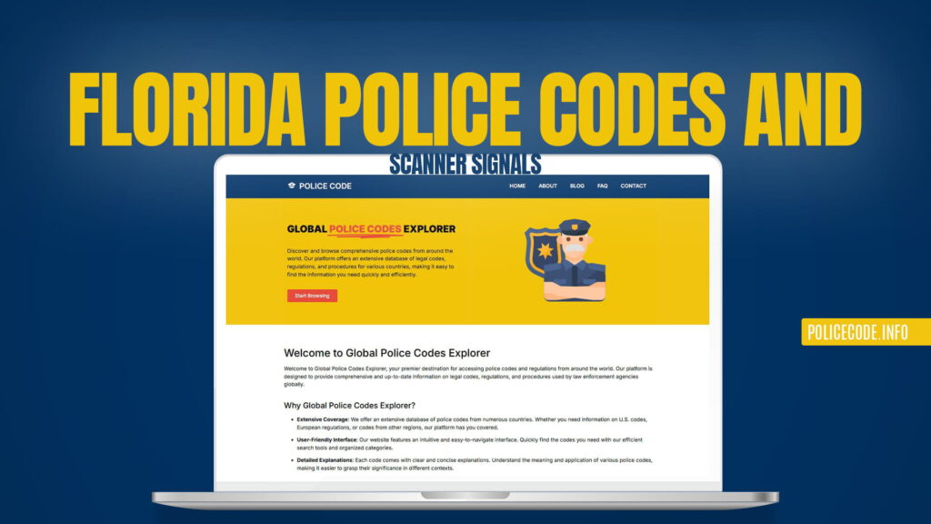 Florida Police Codes and Scanner Signals