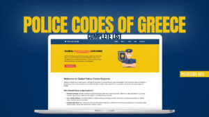 Police Codes of Greece - Complete List