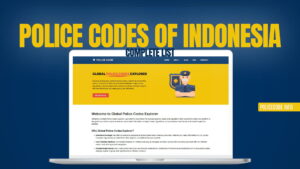 Police Codes of Indonesia — Complete List