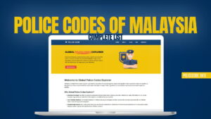 Police Codes of Malaysia - Complete List