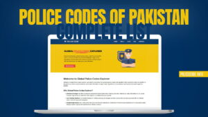 Police Codes of Pakistan — Complete List