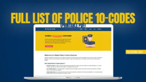 Full List of Police 10-Codes (Printable PDF)