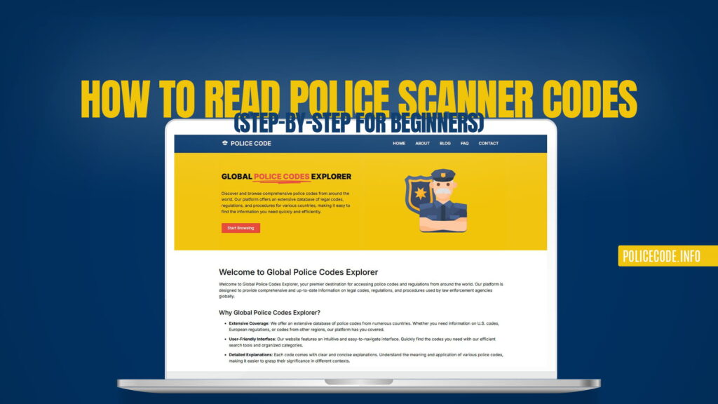 How to Read Police Scanner Codes - Step-by-Step Guide for Beginners
