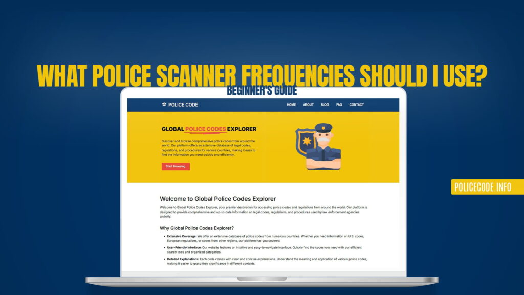 What Police Scanner Frequencies Should I Use - Beginner's Guide