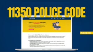 11350 Police Code