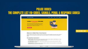 Police Codes The Complete List (10-Codes, Signals, Penal & Response Codes)
